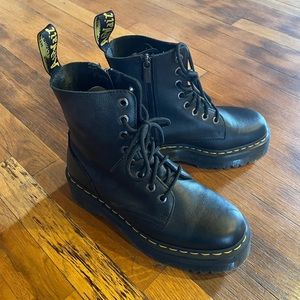 Dr. Martens Black Platform Boots
